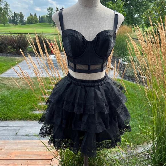 Victoria’s Secret Black Corset Top NWT - Picture 10 of 16